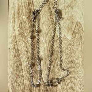 Silver Ankle Bracelet set